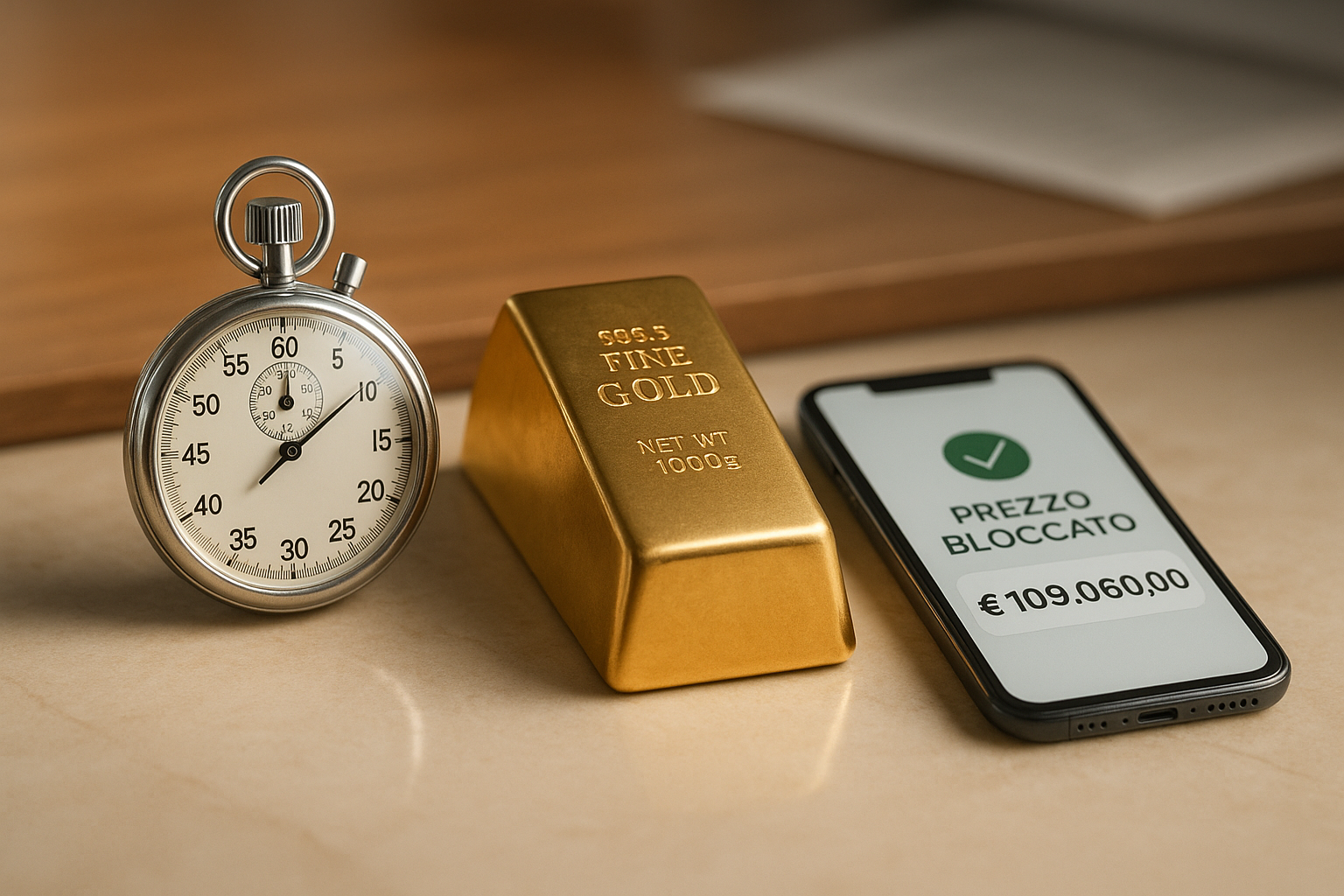 Immagine per Come bloccare il prezzo dell’oro per ottimizzare la vendita