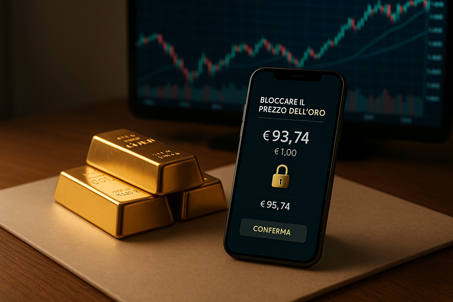 Bloccare il prezzo dell'oro: perché è importante per i tuoi guadagni