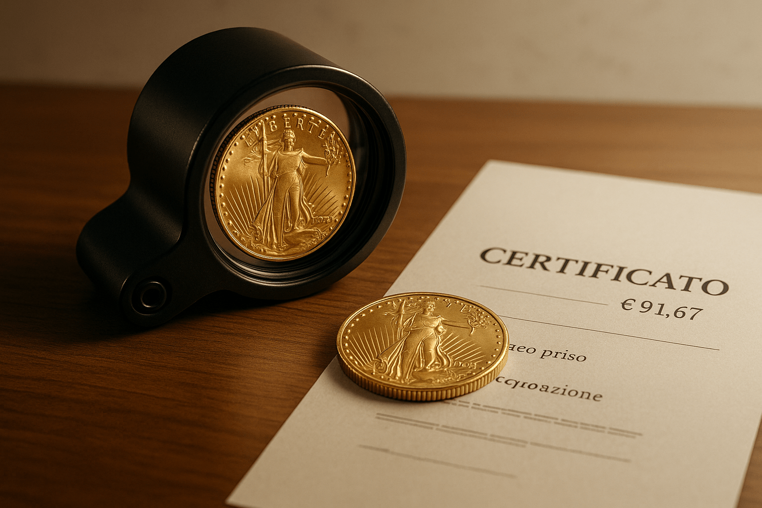 Immagine per Monete d’oro: come certificare prima della vendita