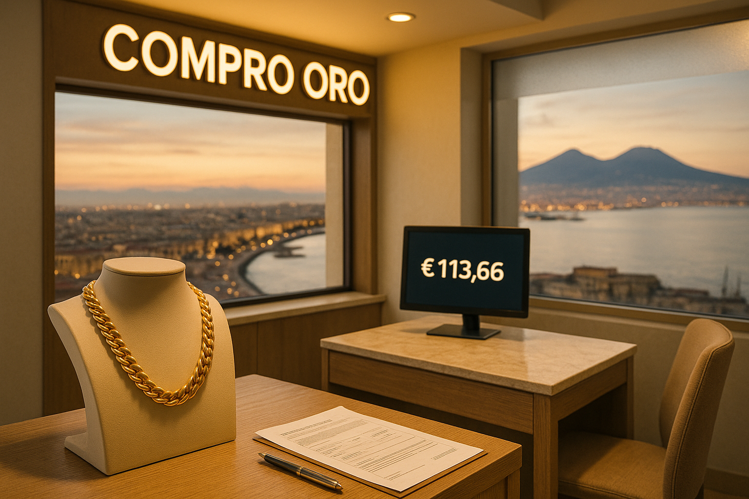 Immagine per Trovare il compro oro più conveniente a Napoli: guida pratica