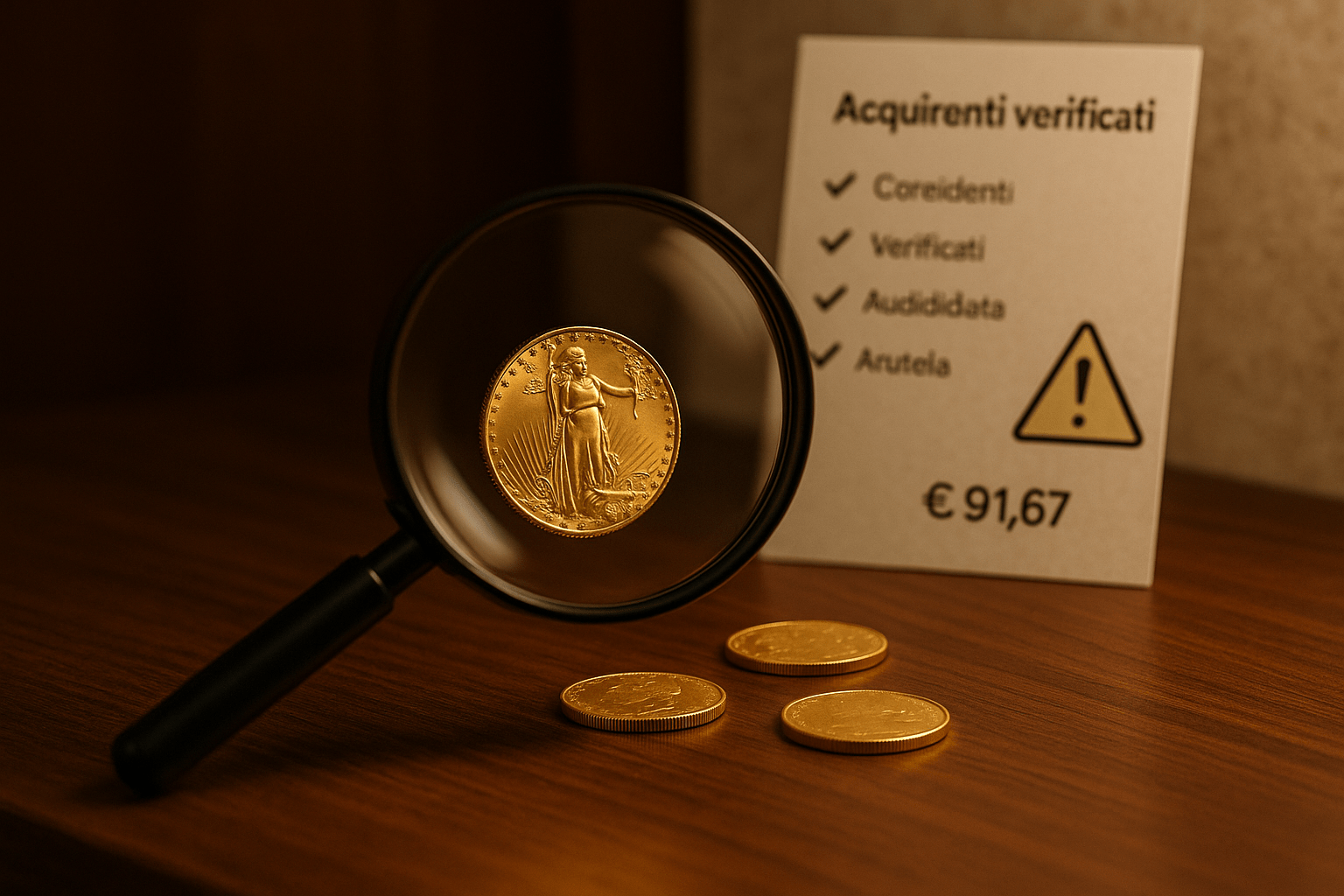 Immagine per Come evitare le truffe nella vendita di monete d’oro