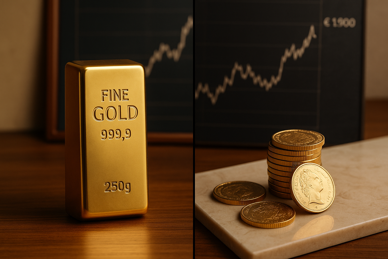 Immagine per Differenze tra lingotti d’oro e monete: guida per scegliere l’investimento