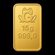 Lingotto d'oro 15 g (½ oz) lingotto oro 999.9