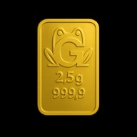 Lingottini d'oro 2,5 g lingotto oro 999.9