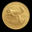 American Gold Eagle moneta d'oro lato iconico aquila