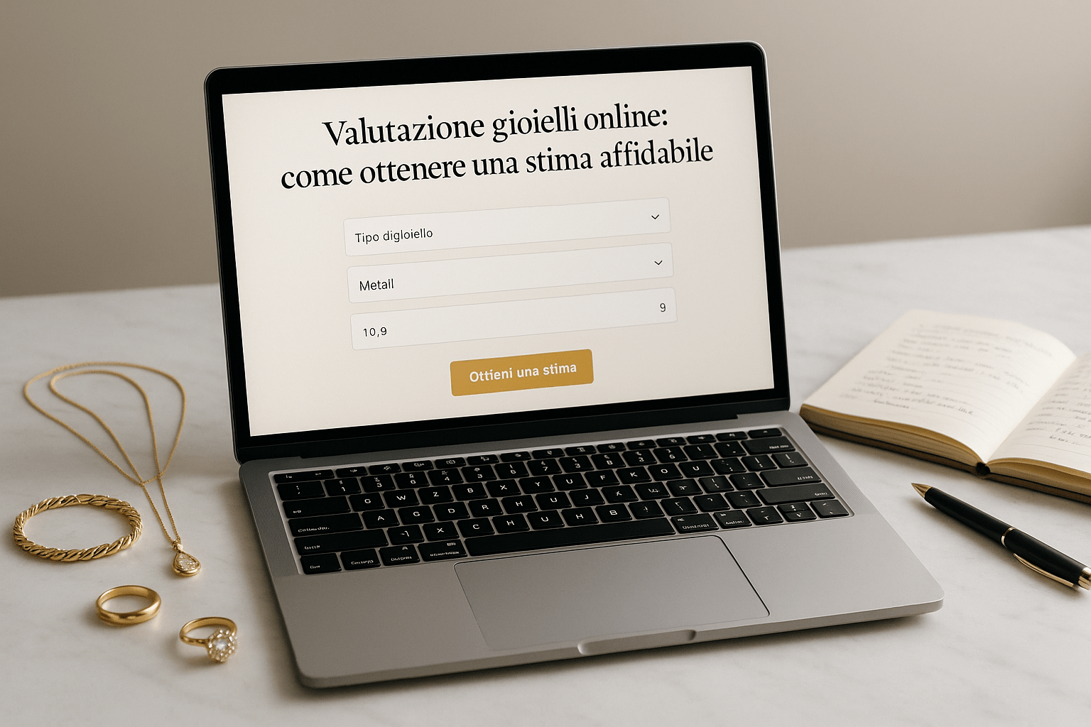 Immagine per Valutazione gioielli online: come ottenere una stima affidabile