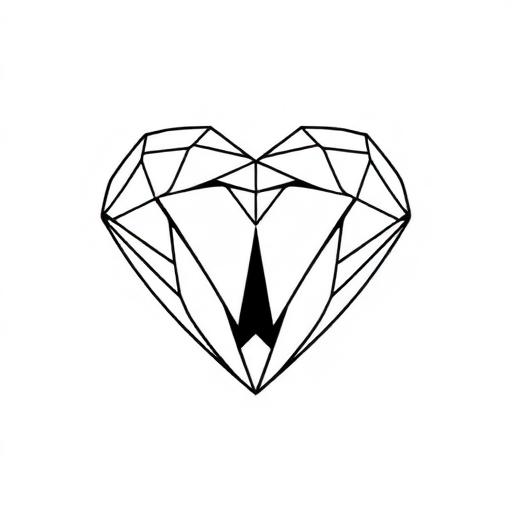 Heart Diamond Cut