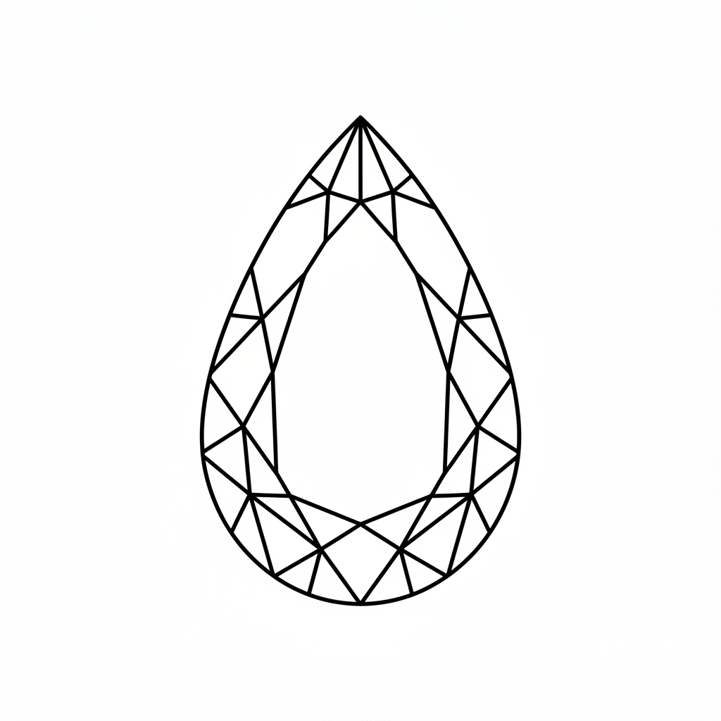Pear Diamond Cut