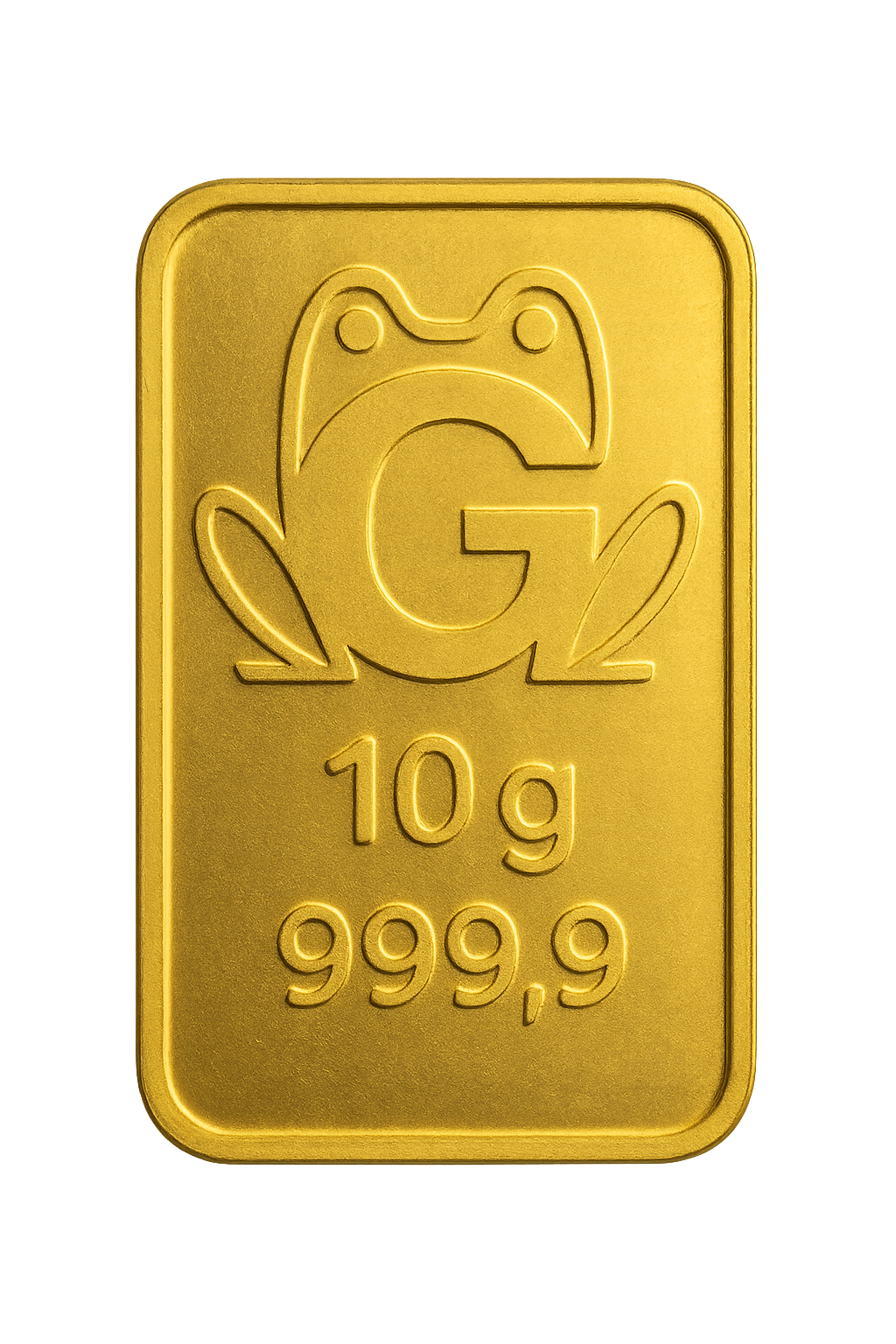 Lingotto d'oro 10 g lingotto oro 999.9