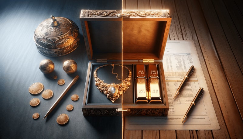 Immagine per Differenze tra gioielli di famiglia e gioielli da investimento