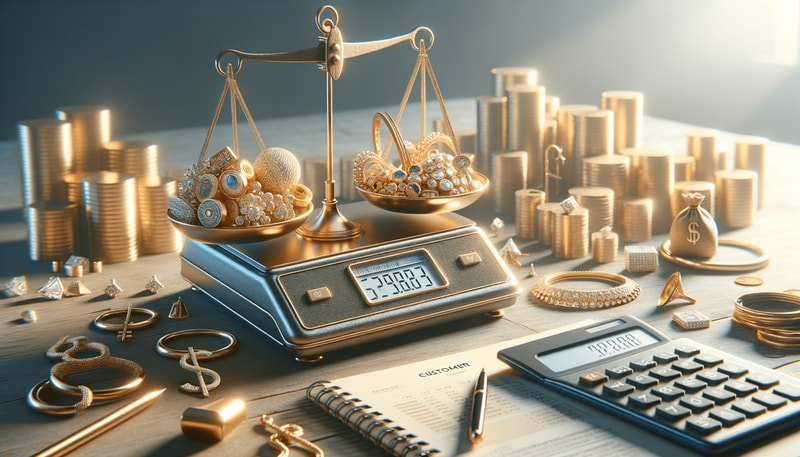 Immagine per Calcolare il valore reale del tuo oro usato passo dopo passo