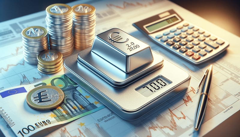 Immagine per Come funziona il calcolo del valore argento in euro al grammo