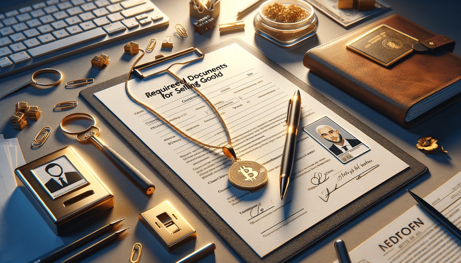 Documenti richiesti per vendere oro: verifica tutto prima di iniziare
