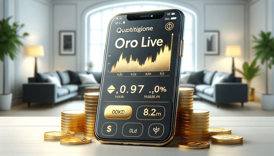 Guida per controllare il prezzo dell’oro in tempo reale