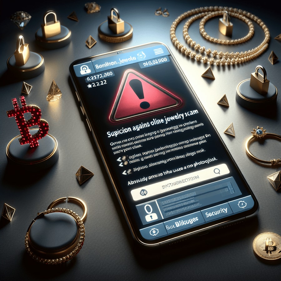 Come evitare le truffe quando vendi gioielli usati online