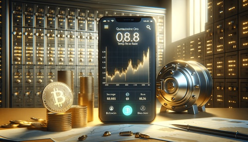 Quotazione oro in tempo reale: come usarla per massimizzare i guadagni