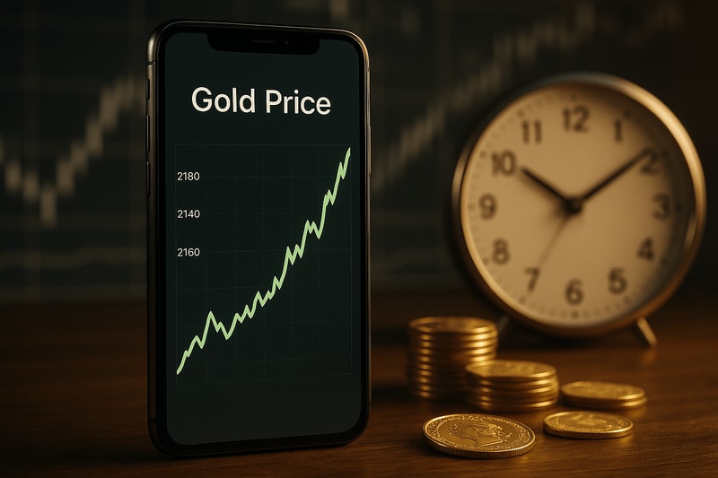 Immagine per App per controllare in tempo reale il prezzo dell’oro