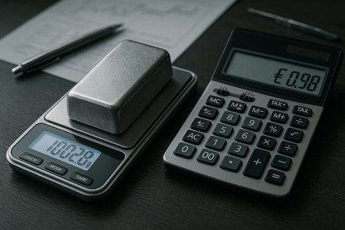 Tutti i dettagli sul calcolo del valore dell’argento al grammo