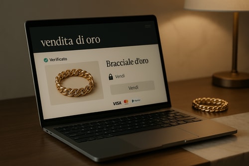 Come evitare truffe nella vendita di oro usato online