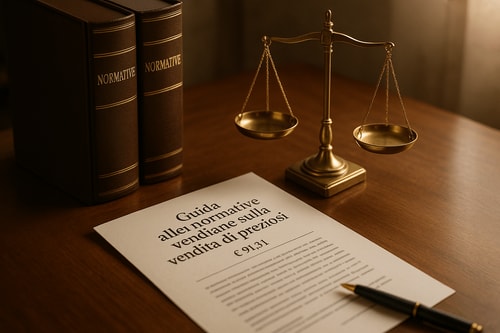 Guida alle normative italiane sulla vendita di preziosi