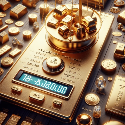 Quanto vale oggi un grammo di oro 18 carati?