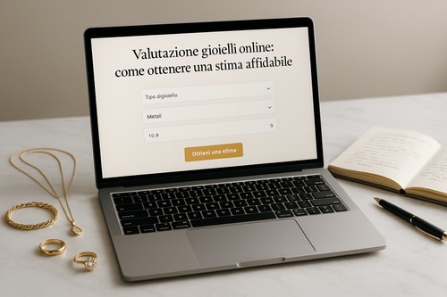 Valutazione gioielli online: come ottenere una stima affidabile