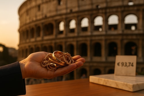 Come vendere oro usato a Roma in sicurezza