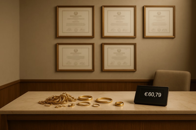 Immagine per Come funzionano i compro oro certificati in Italia