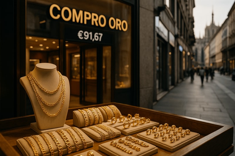 Immagine per Compro oro a Milano: guida alle migliori opzioni