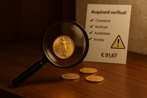 Come evitare le truffe nella vendita di monete d’oro