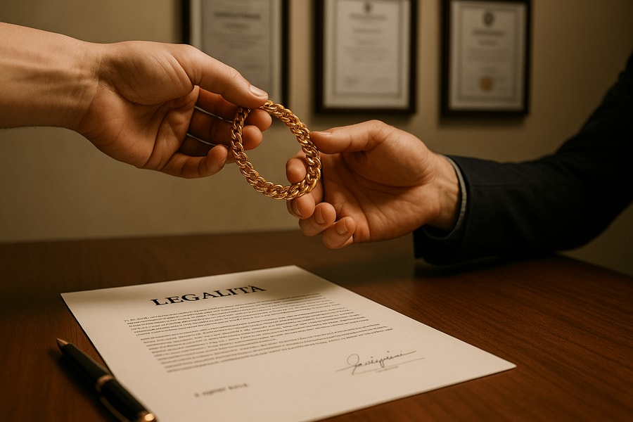 Guida per vendere oro usato legalmente