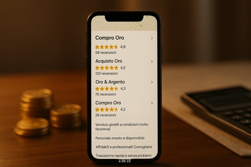 Recensioni compro oro: come riconoscere le più affidabili