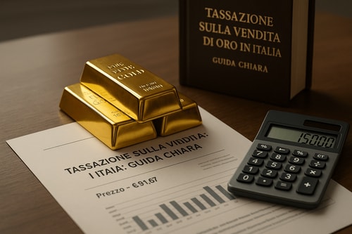 Tassazione sulla vendita di oro in Italia: guida chiara