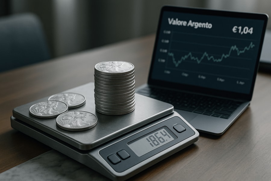 Valore argento al grammo: come ottenere la valutazione migliore