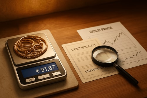 Come ottenere la valutazione oro usato più accurata