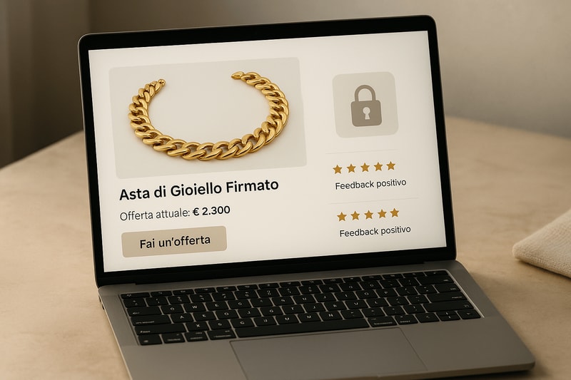 Immagine per Consigli per vendere gioielli firmati online in sicurezza