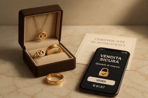 Come vendere gioielli di marca online in sicurezza