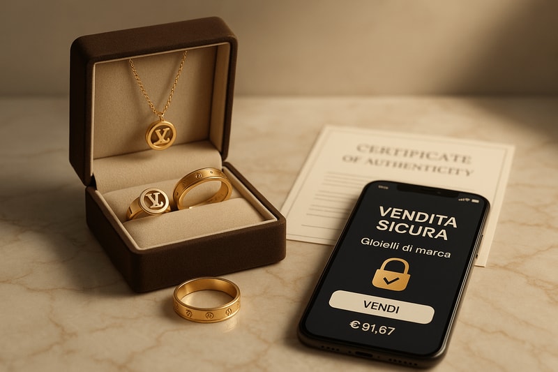 Immagine per Come vendere gioielli di marca online in sicurezza