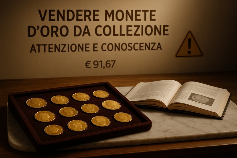 Immagine per Vendere monete d’oro da collezione: errori da non fare
