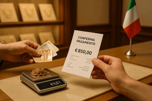 Come vendere oro usato a Napoli senza rischi