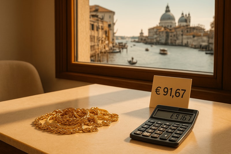 Immagine per Dove vendere oro usato a Venezia al miglior prezzo