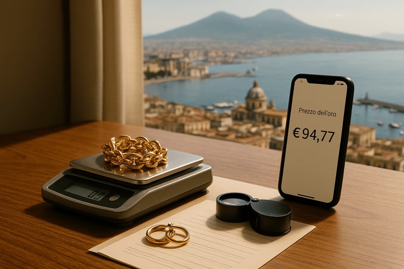 Immagine per Dove vendere oro usato a Napoli in totale sicurezza