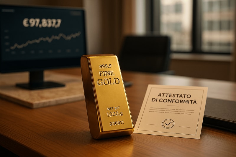 Immagine per Vendita di lingotti d’oro: strategie per il massimo valore