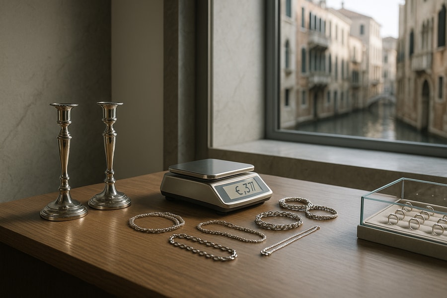 Compro argento a Venezia: dove trovare le migliori valutazioni