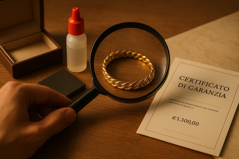 Immagine per Come scoprire se un gioiello è autentico o placcato