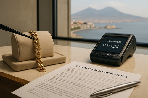 Guida per vendere oro usato a Napoli in totale sicurezza