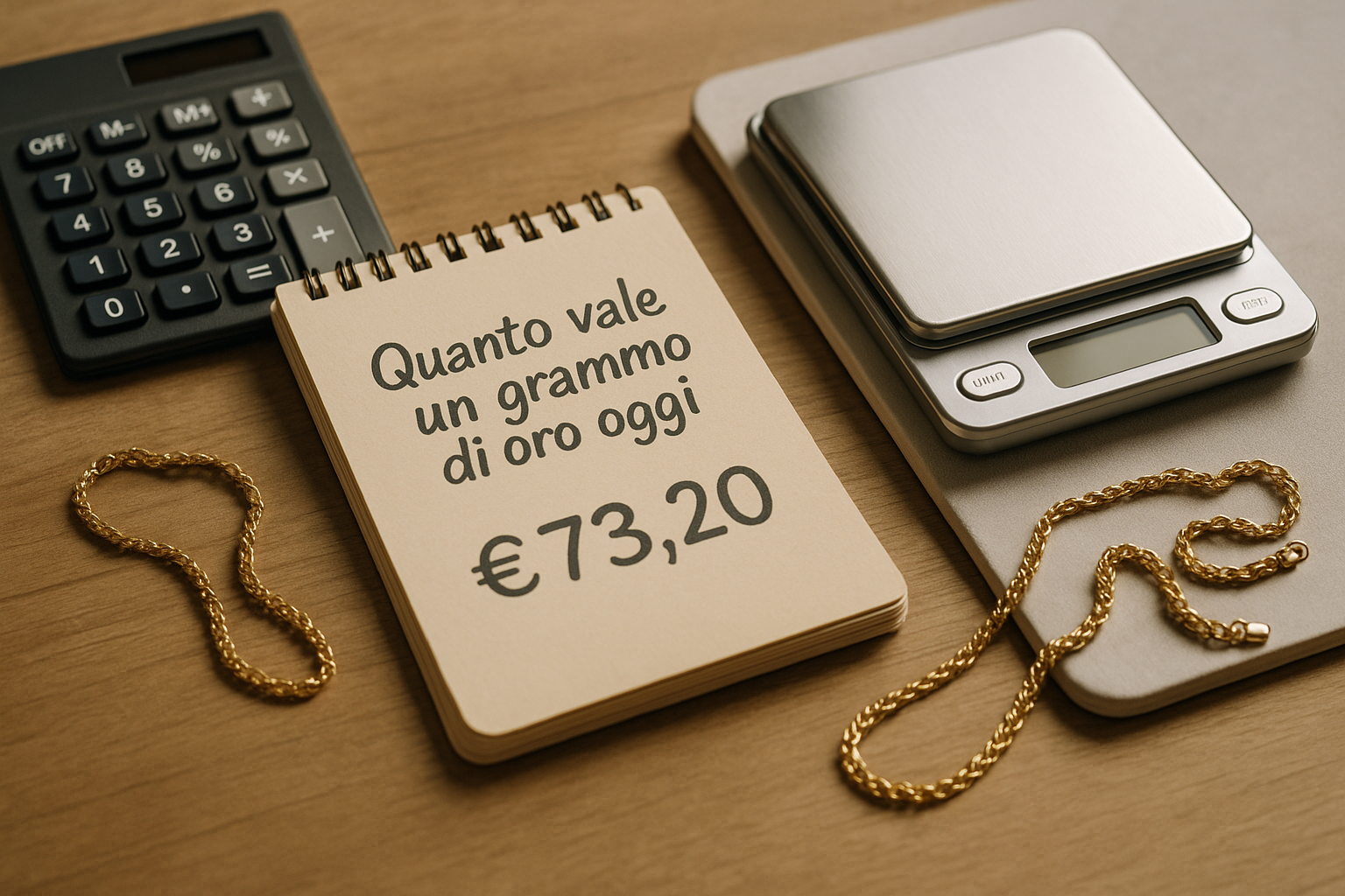 Quanto vale un grammo di oro oggi? Guida pratica al calcolo