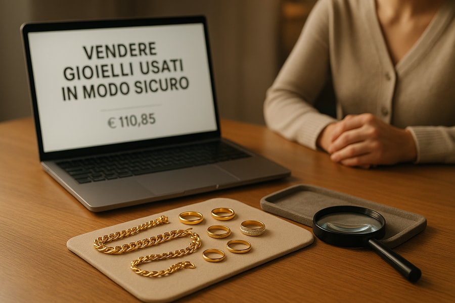 Consigli per vendere gioielli usati senza rischi di truffe