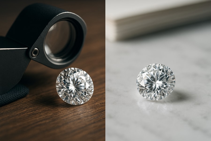 Differenze chiave tra diamanti naturali e sintetici: guida pratica