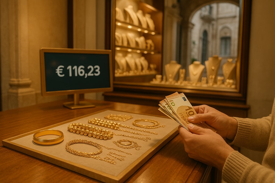 Vendere oro a Palermo: consigli per un prezzo vantaggioso